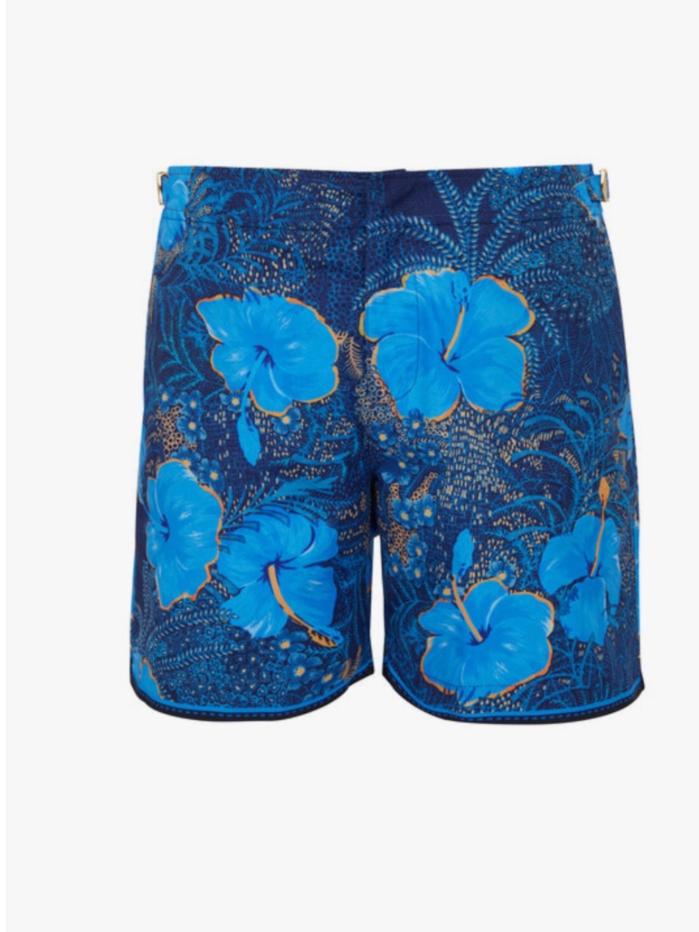 Orlebar Brown Bulldog Night Iris Tropic Print Swim Trunks